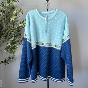 Hanna Andersson Men's Christmas Pullover Sweater XL